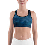 Sports bra Blue Cloud